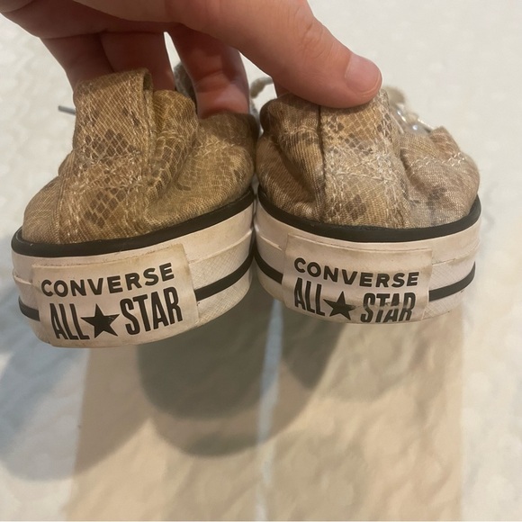 Converse Chuck Taylor All Star Shoreline Low Top Slip On Snake Print Women’s 7 - Picture 6 of 11